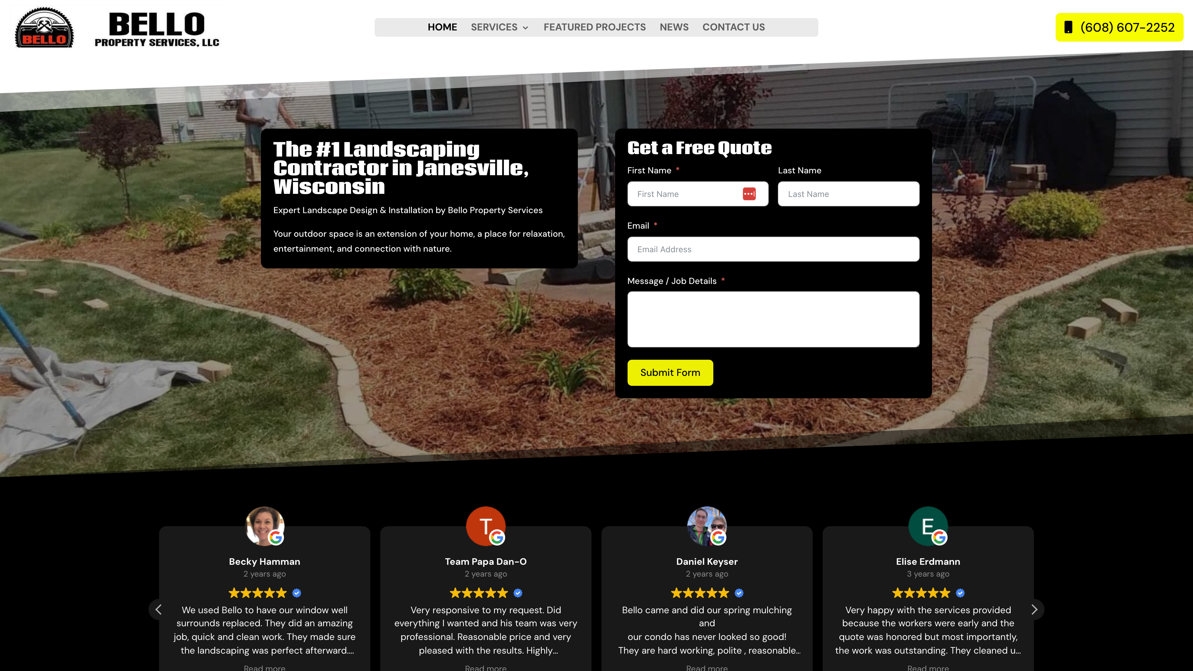Bello Property Services — WordPress