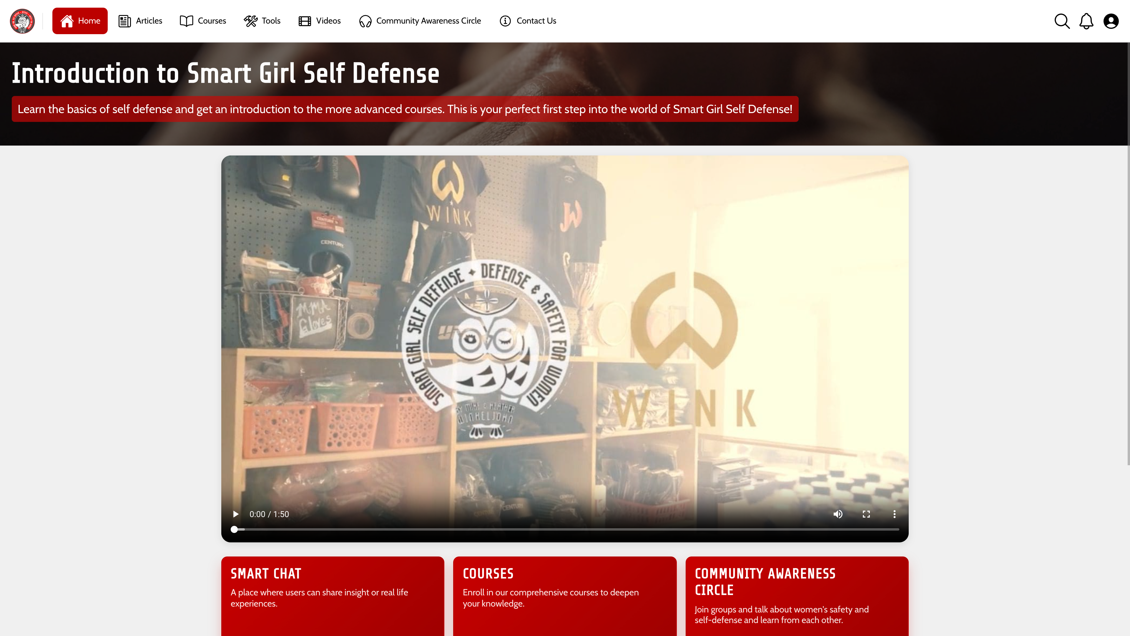 Smart Girl Self Defense App — Mobile App