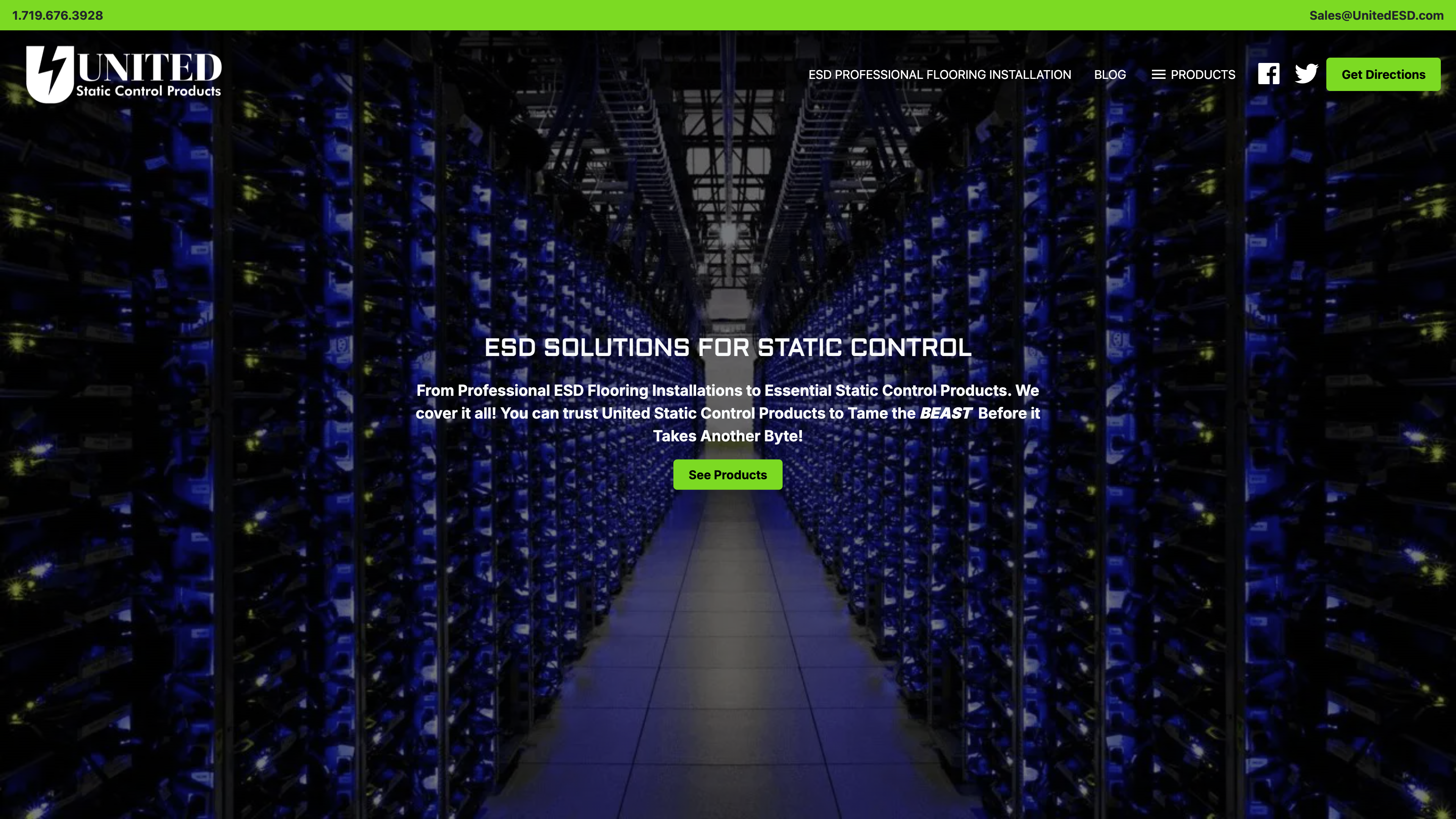 United Static Control Products — WordPress